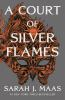 Book cover for "A court of silver flames".