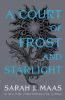 Book cover for "A court of frost and starlight".